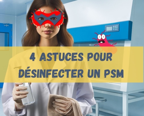 4 astuces pour désinfecter un poste de sécurité microbiologique (PSM)