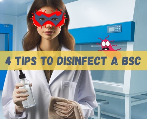 4 tips to disinfect a Biological Safety Cabinet (BSC) in a microbiological laboratory