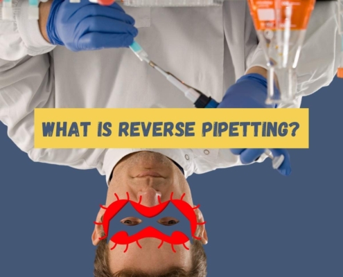 What are the benefits of the reverse pipetting method in microbiology