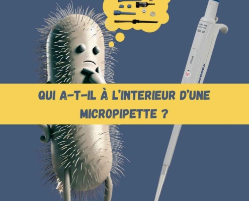 Comment fonctionne une micropipette à cousin d'air utilisée pour la microbiologie ?