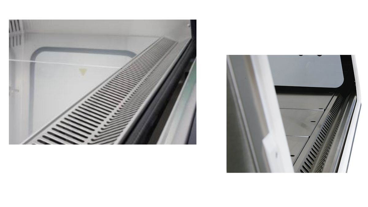 biosafety cabinet air intake grille