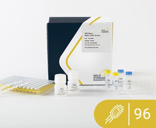 BACgene kit by GSD (Gold Standard Diagnostics) for the detection of STEC in food.