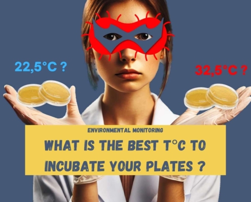 what is the ideal temperature to incubate the environmental monitoring plates