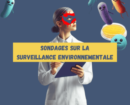 resultats des sondages supermicrobiologistes sur les biocollecteurs, les milieux de culture pharma.