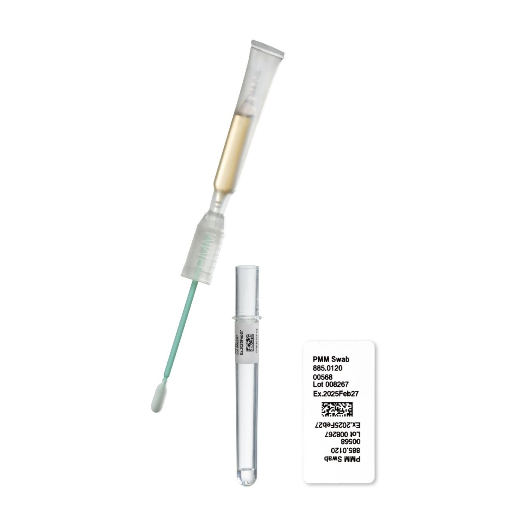 All-in-one swab from PMM for the pharmaceutical industry