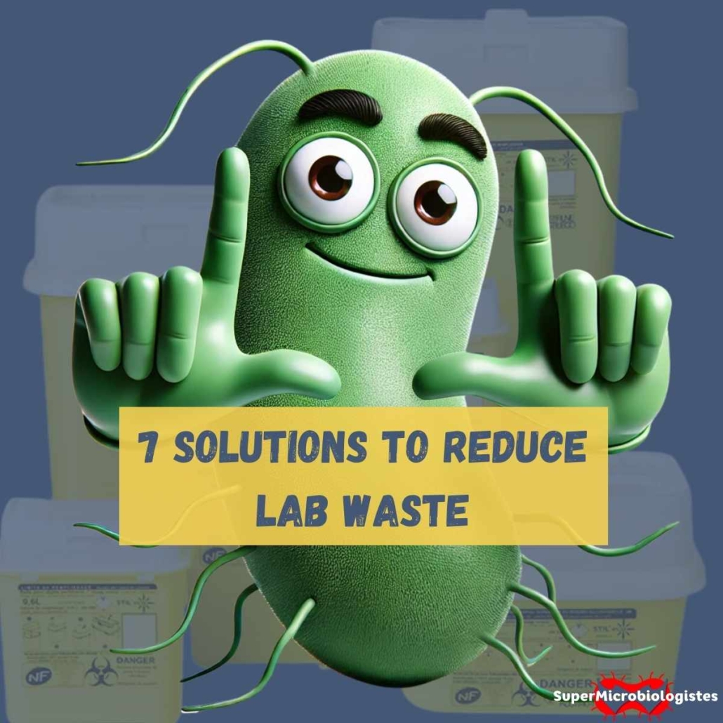 solution to reduce waste in the microbiology laboratories