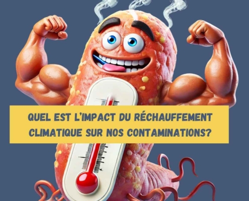 quels sont les impact du déréglement climatique sur les bactéries, les moisissures et les virus dans nos laboratoires de microbiologie