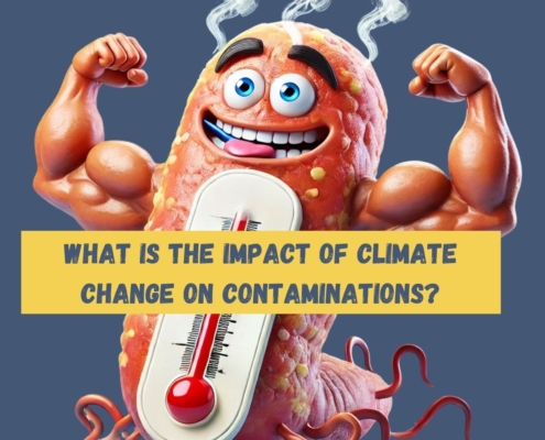 What are the impacts of climate change on bacteria, molds, and viruses in our microbiology laboratories?